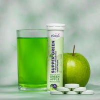 Super Green Effervescent – Green Apple / Watermelon | 30 Ct | Metabolism & Energy Support