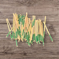 Multicolour Flexible Paper Drinking Straws – Individually Wrapped, U-Shaped, 21cm Long & 6mm Diameter