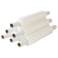 Extended core Pallet Wrap Heavy Duty Stretch Shrink Wrap Clear & Black Colour Pack of 10 / 20