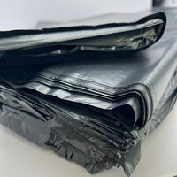 Pack of 100 Heavy Duty Black Compactor Sacks Size: 20” x 35” x 45”