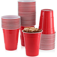 Pack of 1000 American Style Red Party Cups Size - 12oz & 16oz