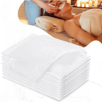 HOT BARGAINS 20 X Disposable Fitted Bed Sheets, Massage Table Sheets Bed Covers with Elastic, Breathable Non-Woven Fabric Table Protective Cover, Single Use for Salon Body Skincare Treatments