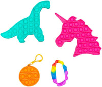 Pop Fidget Toys Sensory Toys Pack for Kids and Adults, Anxiety & Concentration Aid, Autism Party Bag Fillers