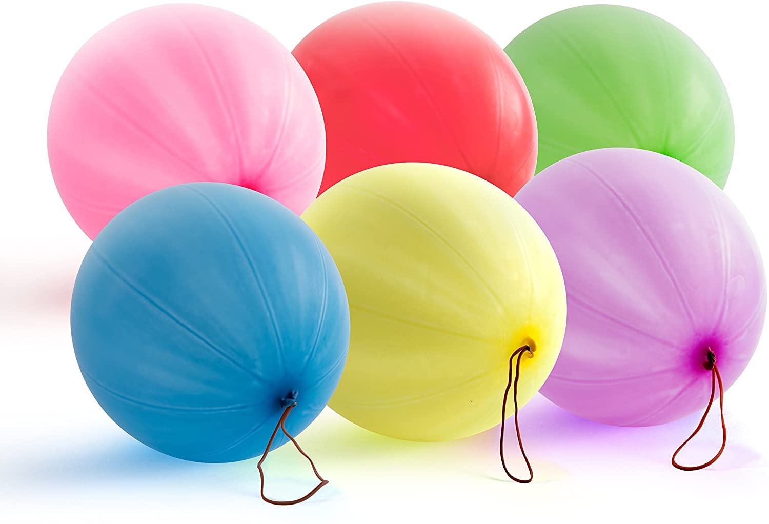 HOT BARGAINS 30 X Punch Balloons For Party Bags Neon Large (PACK OF 30)