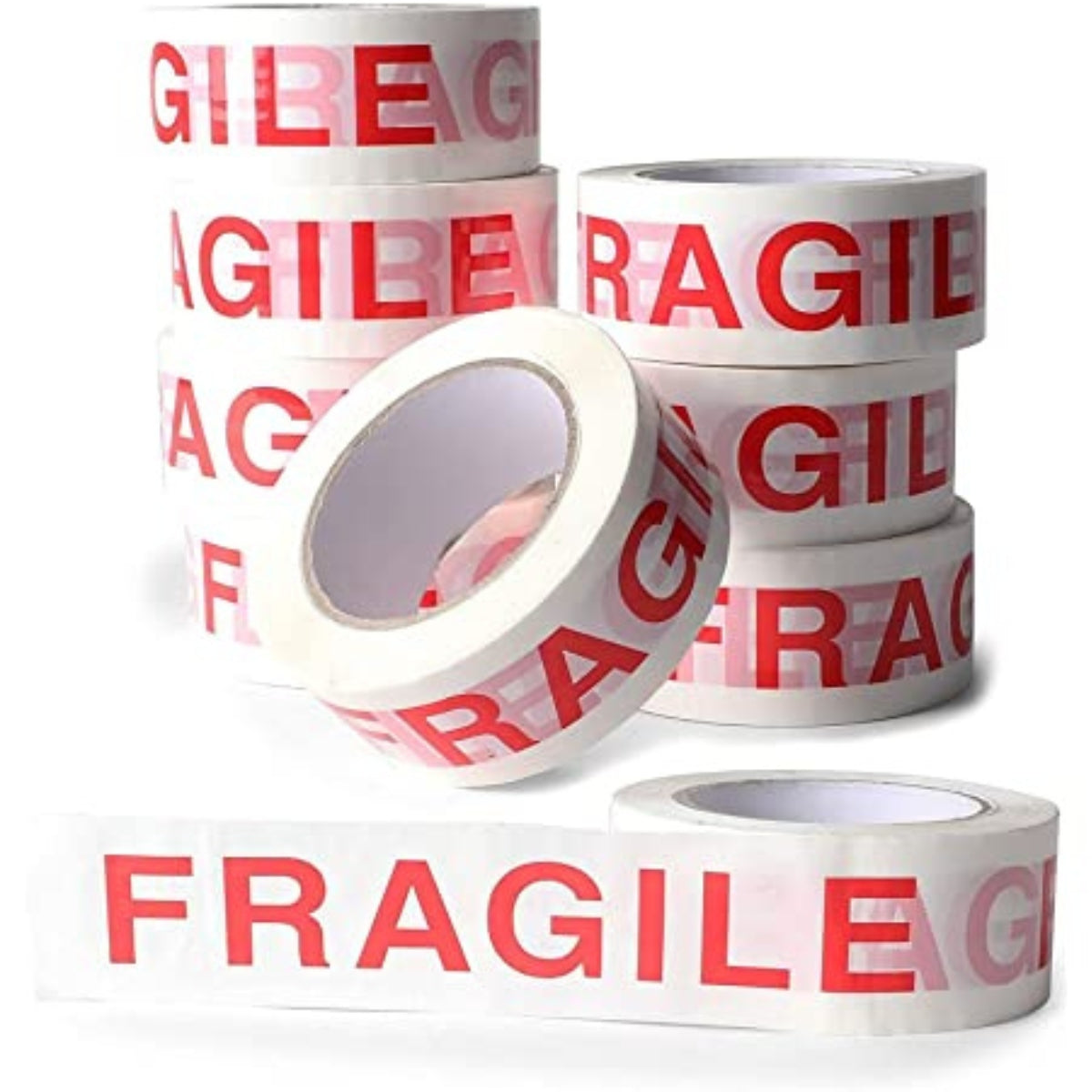Adhesive Strong Packing Sellotape Tape - Clear | Brown | Fragile Size 48mm X 66M Pack of 36 / 72