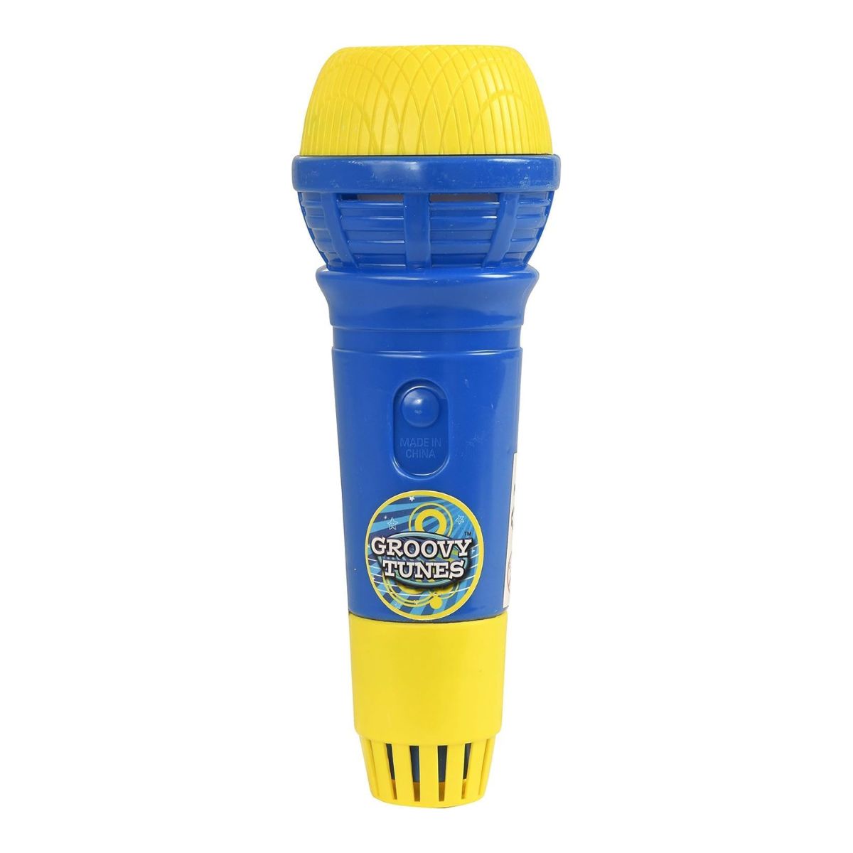 Pack of 2 Echo Microphones – Red & Blue Toy Mics for Kids & Adults – Fun Singing Prop for Parties, Karaoke & Playtime