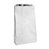 Pack of 500 Foil Lined Paper Bags - Size 7" x 9" x 12"