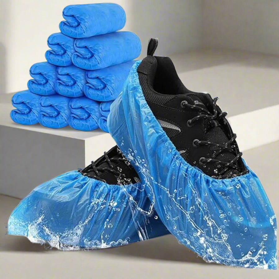 Pack of 2000pcs (1000 Pairs) Disposable Shoe Covers One Size Fits All