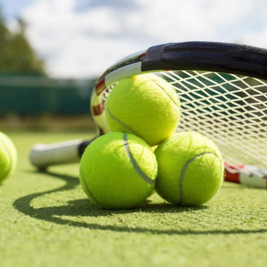 Durable Tennis Balls – Strong, Long-Lasting Sports Balls for Outdoor Play & Dog Fetch | Light Green