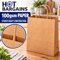 Hot Bargains — 250 X Brown Twisted Paper Bag - Large — photo 5