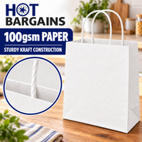 Hot Bargains — 250 X White Twisted Paper Bag - Small — photo 5