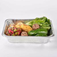 Pack of 900 Aluminium Foil Containers with Lids – No.1, No.2, No.6A & No.9 Sizes