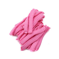 Pack of 1000 Disposable Hair Nets Non-Woven Surgical Caps – Blue, White, Pink & Green