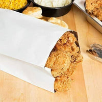 Pack of 500 Foil Lined Paper Bags - Size 7" x 9" x 12"