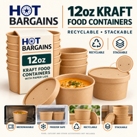 Hot Bargains — 250x 12oz Brown Soup Cups — photo 6