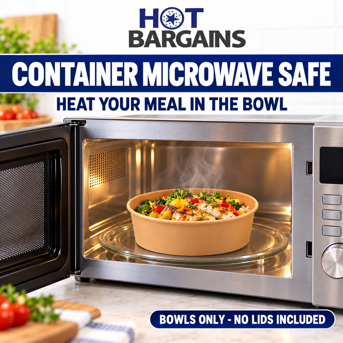 Hot Bargains — 300 x 18oz/500ml Only Salad Containers — photo 4