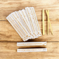 Reusable Bamboo Chopsticks, 20cm – Individually Wrapped, Lightweight & Premium Quality