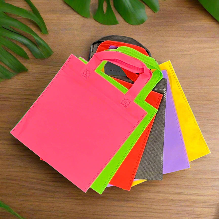 Non-Woven Party Bags – 10 x 10 Inches – Pack of 30, 60, or 90 Pieces