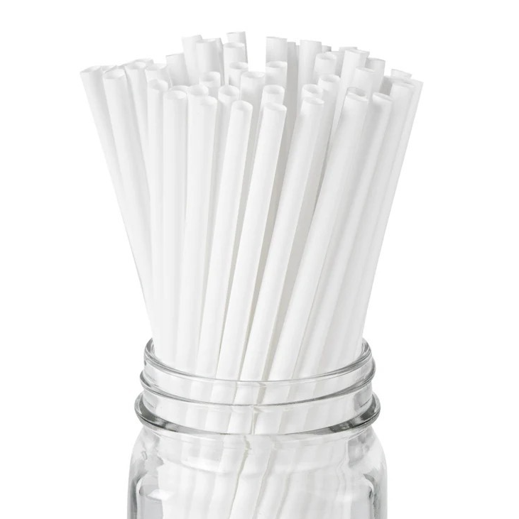 HOT BARGAINS 4000pcs PLA Biodegradable Disposable Boba Straws 10.5mm x 10 Inch – Jumbo Straight Smoothie & Milkshake Drinking Straws, Wide Bubble Tea Straws for Boba