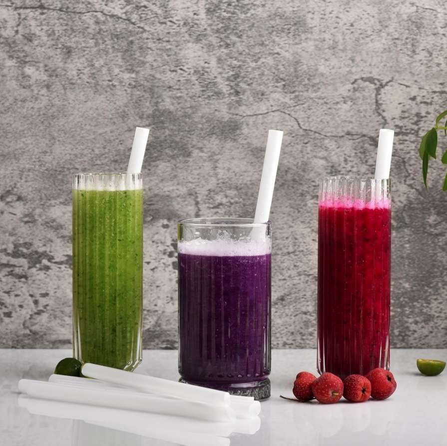 HOT BARGAINS 4000pcs PLA Biodegradable Disposable Boba Straws 10.5mm x 10 Inch – Jumbo Straight Smoothie & Milkshake Drinking Straws, Wide Bubble Tea Straws for Boba