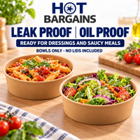 Hot Bargains — 300 x 18oz/500ml Only Salad Containers — photo 7