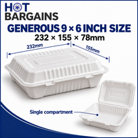 Hot Bargains — 250 X 9 x 6 inch 1 Compartment Box — photo 6