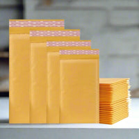 Pack of 50 Padded Bubble Mailer Envelopes – Protective Self-Seal Envelopes for Secure Shipping & Packaging
