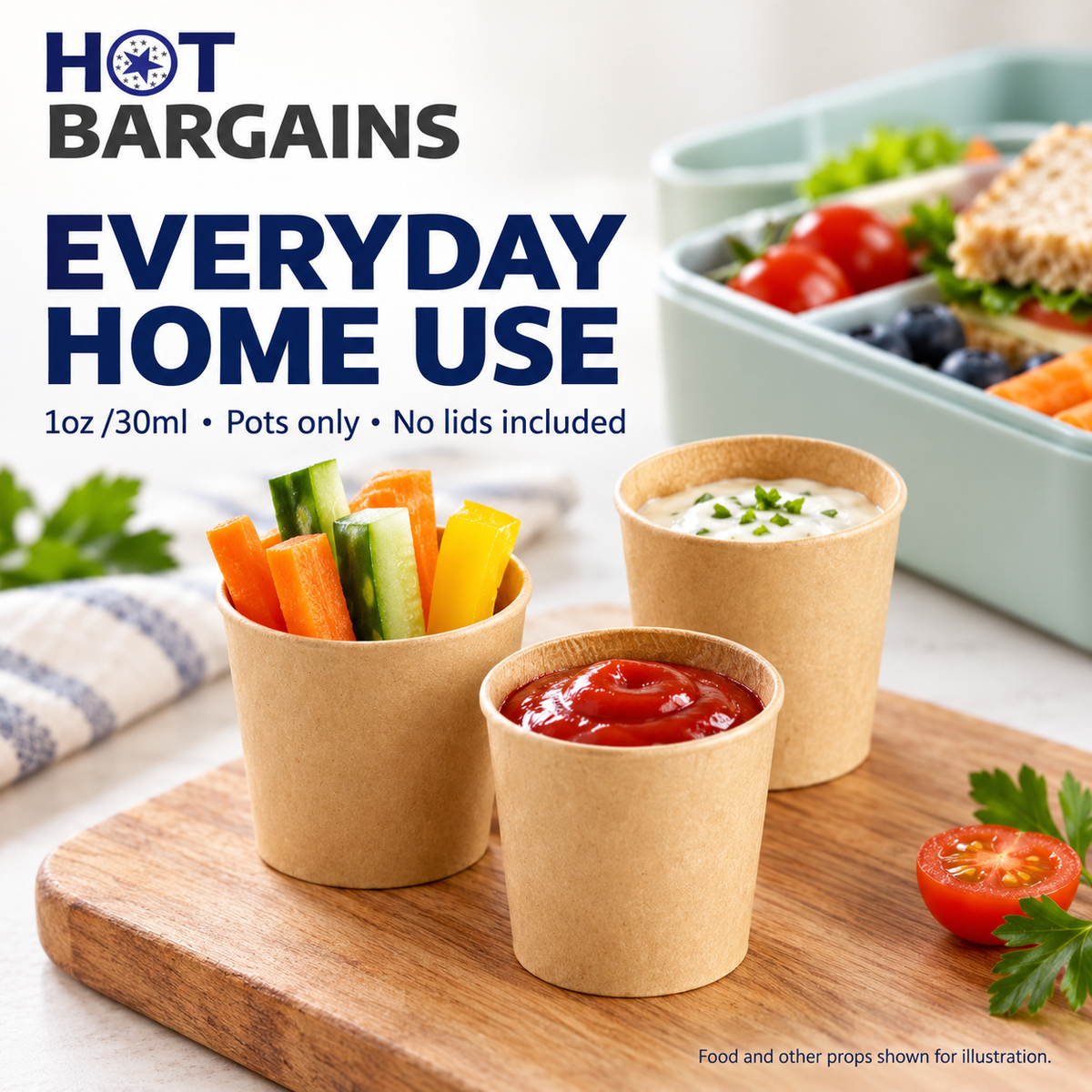 Hot Bargains — 1000 X 1oz Kraft Potion Cups — photo 7