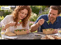 HOT BARGAINS Kraft Rectangular Containers with Paper Lids | 500ml, 650ml, 750ml & 1000ml